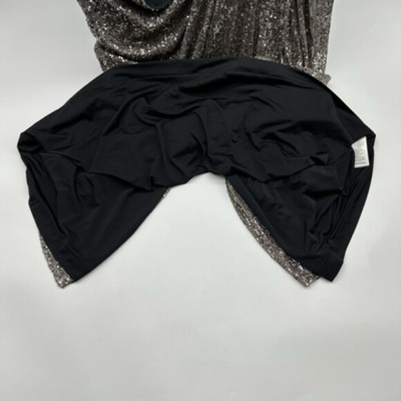The Drop Padma Women's Plus Size 3X Pewter Sequin Cut-Out Midi Party Dress NWT - Picture 6 of 12
